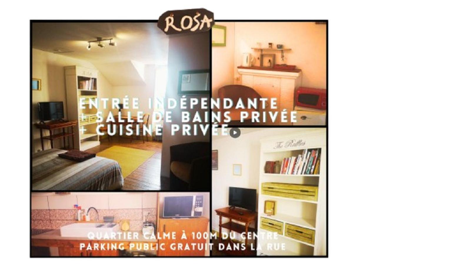 Chambres Avec Salle De Bains Et Cuisine En Centre Ville Argenton Sur Creuse Zewnętrze zdjęcie